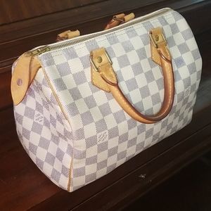 Louis Vuitton Damier Azur Speedy 25